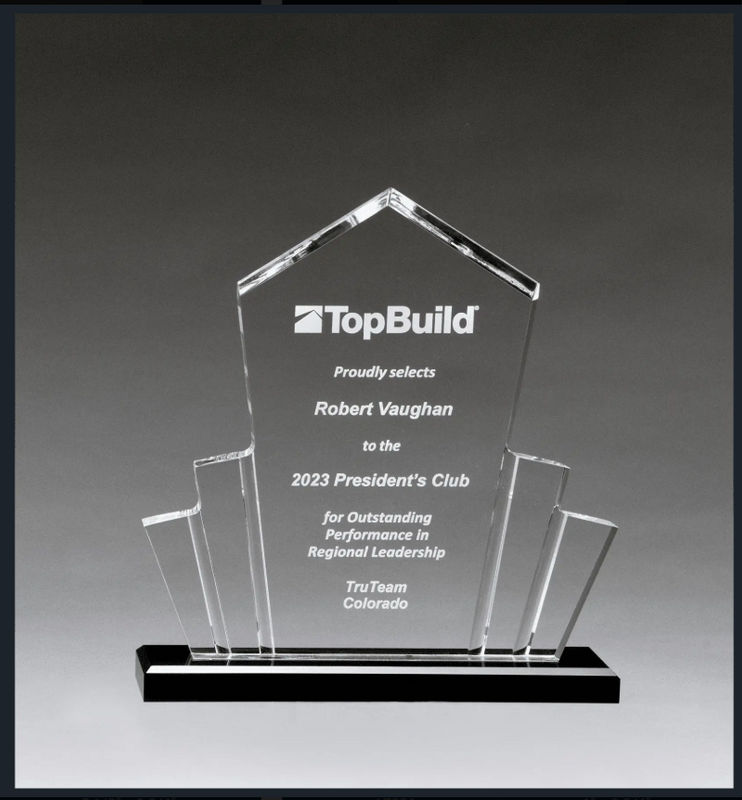 Tower Spotlight Acrylic Black