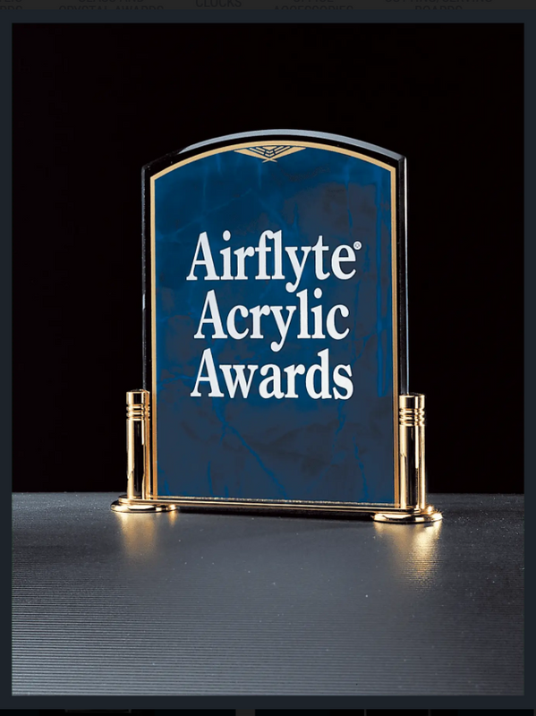 Marble Design Series Acrylic Award