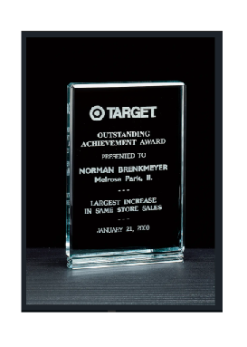 Classic Series Free-standing Acrylic Award