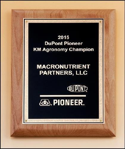 Alder wood plaque