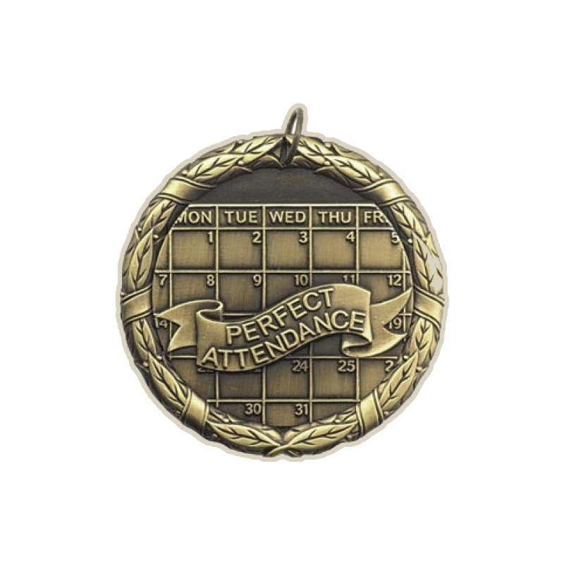 Perfect Attendance Medal