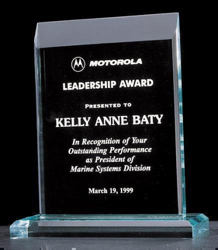 Apex Series Acrylic Award on Acrylic Base