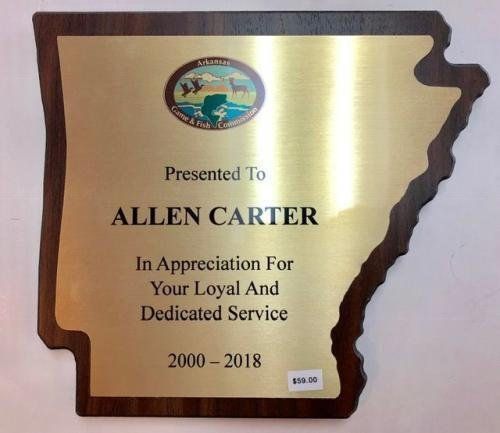 Arkansas Plaque