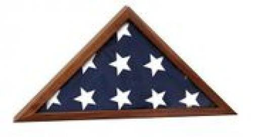 Genuine Walnut Flag Case