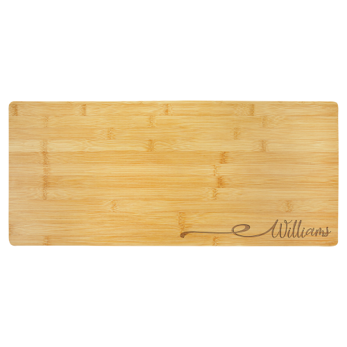 Bamboo Cutting/Charcuterie Board with Drip Ring