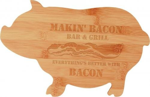 Pig Bamboo Cutting Board