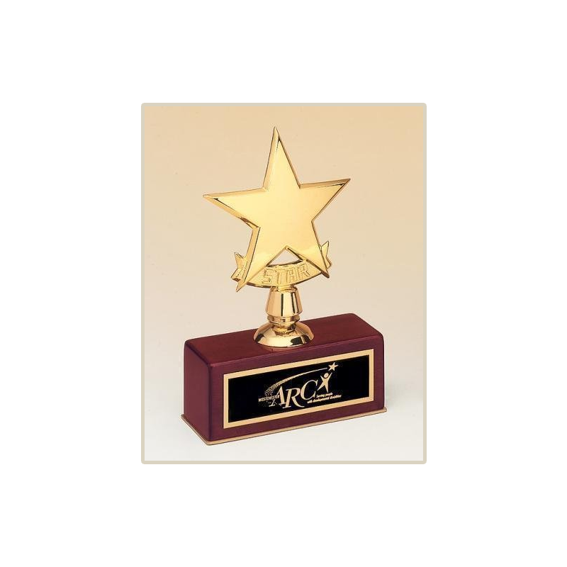 Star Casting on Rosewood Piano Finish Base