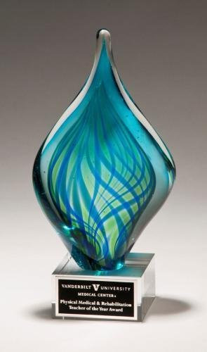Blue & Green Twist