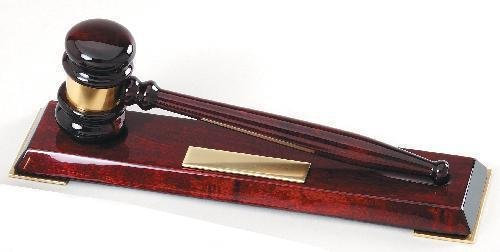 Men's Gavel and Stand